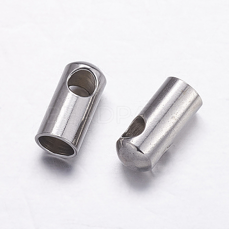 304 Stainless Steel Cord Ends X-STAS-P161-09-3.5mm-1