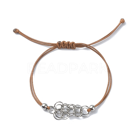 304 Stainless Steel Macrame Pouch Bracelet Making for Stone Holder AJEW-JB01193-04-1