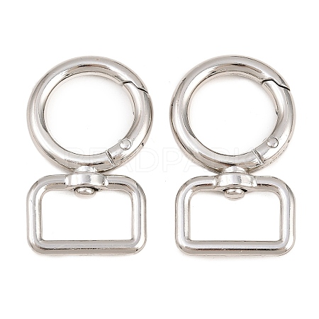 Alloy Swivel Clasps FIND-CJC0014-02P-1