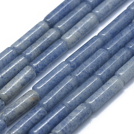 Dyed & Heated Natural Blue Aventurine Beads Strands G-F631-D12-01-1