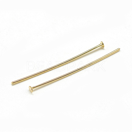 Brass Flat Head Pins LS-X-KK-T032-092G-1