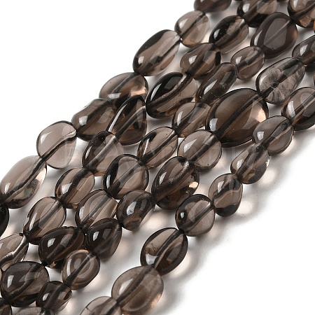 Natural Ice Obsidian Beads Strands G-P497-01A-15-1