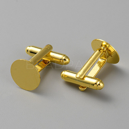 Brass Cuff Button KK-C2914-G-1
