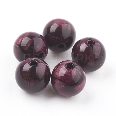 Acrylic Beads MACR-E025-21C-16mm-1