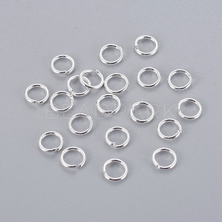 Tarnish Resistant 304 Stainless Steel Open Jump Rings STAS-E464-09I-S-1