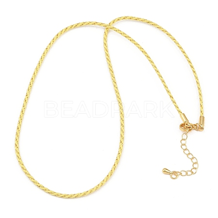 2MM Nylon Braided Cord Necklace Making MAK-A019-02G-16-1