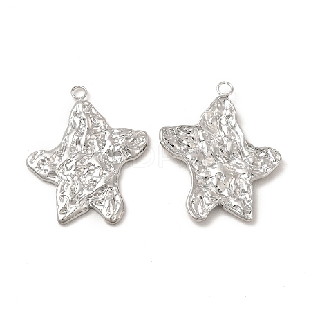 Non-Tarnish 304 Stainless Steel Pendants STAS-A070-37P-1