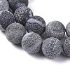 Natural Weathered Agate Beads Strands G-L534-04-10mm-2