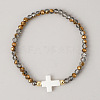 Bohemian Glass Beads Stretch Bracelets KO2121-11-1