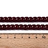 Opaque Glass Beads Strands GLAA-NH0002-B13-2