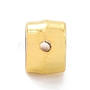 Eco-friendly Rack Plating Brass Enamel Beads KK-F843-30G-01-2