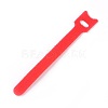 Magic Sticker Polyester Nuckle Cable Ties Reusable Self-Adhesive Headphone Cable Line Bundle Polyester Cable Ties Magic Tie AJEW-TAC0019-21F-1