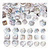 90Pcs 9 Styles 2-Hole Natural Shell Buttons BUTT-PH0001-49-7