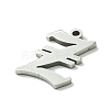 Non-Tarnish 201 Stainless Steel Pendants STAS-B055-01P-Z-2