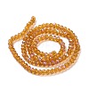 Electroplate Glass Beads Strands EGLA-A034-T6mm-L01-2