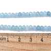Dyed Natural Malaysia Jade Rondelle Beads Strands X-G-E316-2x4mm-64-2