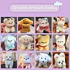 10Pcs 5 Colors DIY Plush Sticks FIND-CP0002-68B-5