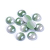 Opaque Glass Cabochons GGLA-S038-12M-10mm-1