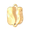 304 Stainless Steel Textured Links Connector Charms STAS-K302-02F-G-1