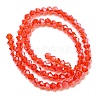 Transparent Electroplate Glass Beads Strands EGLA-A039-T2mm-A14-2
