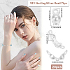 20Pcs 925 Sterling Silver Bead Tips STER-BBC0006-30S-2