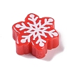 Opaque Christmas Theme Resin Cabochons RESI-H162-06F-2