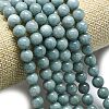 Natural Malaysia Jade Beads Strands G-L645-A01-8mm-12-3