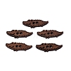 2-Hole Crocodile Wood Buttons BUTT-Q046-01B-1