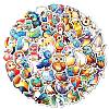 50Pcs Cartoon Birds Paper Sticker STIC-C012-06-1