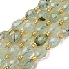Natural Prehnite Beads Strands G-F809-A06-01-2