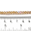 Electroplate Transparent Glass Beads Strands LS-EGLA-A035-T4mm-L17-4
