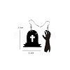 Halloween Theme Acrylic Dangle Earrings FS-WG9F574-08-1