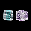 Acrylic European Beads MACR-I042-01B-2