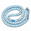 Electroplate Non-magnetic Synthetic Hematite Beads Strands G-T061-133A-2