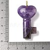 Natural Amethyst Pendants G-C274-05G-3