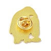 Animal Black Alloy Brooches JEWB-R272-04A-3