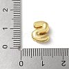 Brass Micro Pave Cubic Zirconia Beads KK-P290-61G-S-3