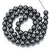 Non-magnetic Hematite Beads Strands X-G-Q892-8mm-3