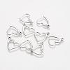 Tibetan Style Alloy Charms TIBEP-22390-AS-LF-1