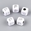 Opaque Acrylic Beads SACR-T035-03P-2