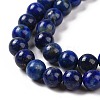 Natural Lapis Lazuli Bead Strands G-G953-03-6mm-3