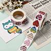 Heart Shaped Stickers Roll DIY-K027-A03-5