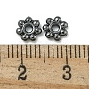 Rack Plating Zinc Alloy Spacer Beads FIND-T071-04B-3