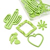 10Pcs 5 Styles Spray Painted Alloy Pendants FIND-YW0003-12-2