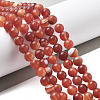 Natural Grade A Striped Agate/Banded Agate Beads Strands G-E478-03-8mm-2