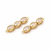 Rack Plating Eco-Friendly Brass Micro Pave Cubic Zirconia Pendants LS-KK-K165-27G-01-3