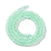 Baking Electroplate Glass Beads Strands DGLA-A039-J2MM-B07-2