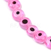 Handmade Evil Eye Lampwork Beads Strands LAMP-G164-10A-04-3