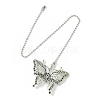 Tibetan Style Alloy Rhinestone Ceiling Fan Pull Chain Extenders AJEW-AB00124-2