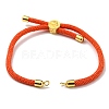 Nylon Cords Bracelet Makings Fit for Connector Charms AJEW-P116-01G-05-1